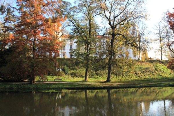 Ausblick zum Schloss