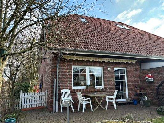 Blick auf die Terrasse