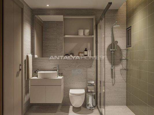 Mountain View Flats with Pool and Parking in Konyaaltı