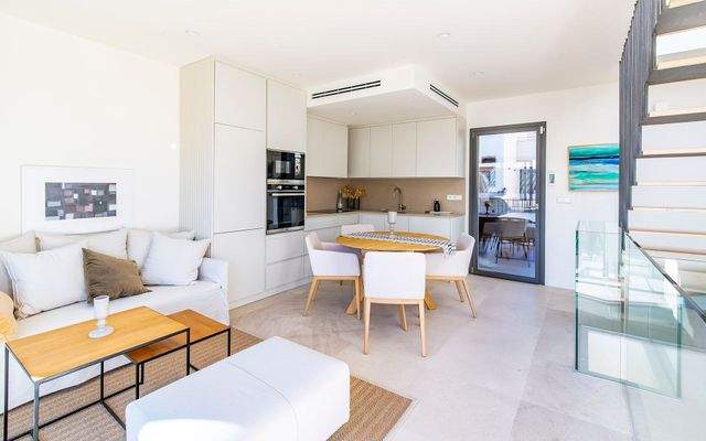 Offener Wohn- und Essbereich