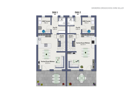 Grundriss Erdgeschoss