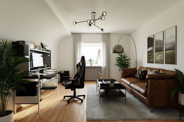 Mustermöblierung Büro