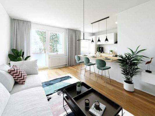 Möblierungsvorschlag Wohnzimmer