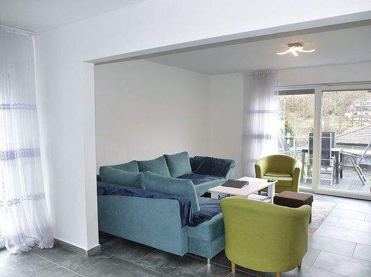 Teilansicht Wohnzimmer