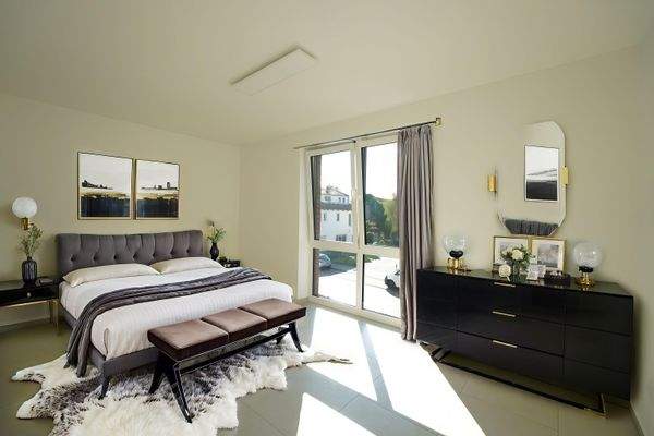 Schlafzimmer (virtuell eingerichtet)