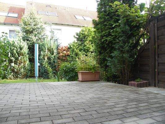 Wohnzimmerblick zum Garten