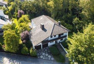 Luftbild Hauseingangsseite