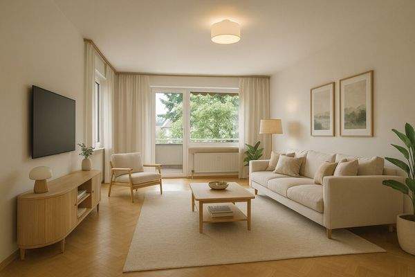 Visualisierung Wohnzimmer