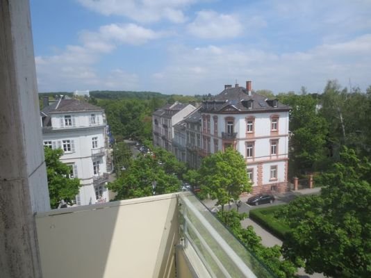 Balkon - Blick ins Grüne