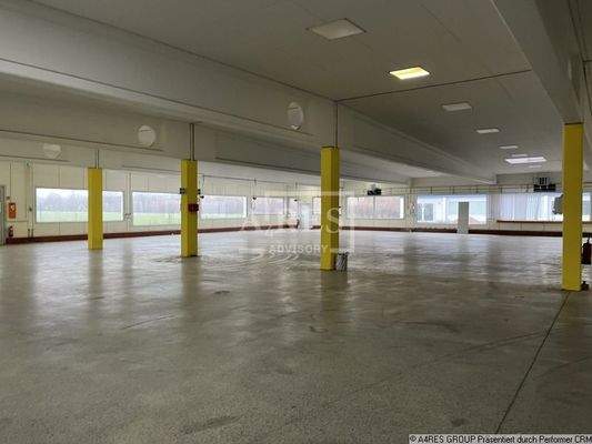 Objektansicht Hallenfläche