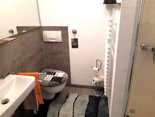 erneuertes Badezimmer