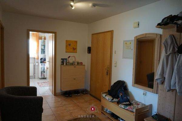 zurück in der Diele