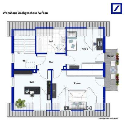 Wohnhaus Dachgeschoss Anbau
