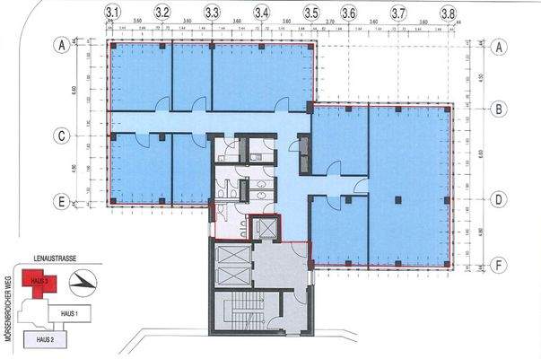 Grundriss 4.OG Haus 3