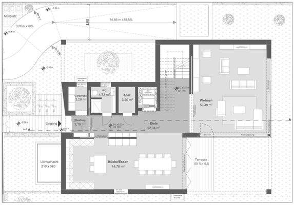 Grundriss/Planung EG