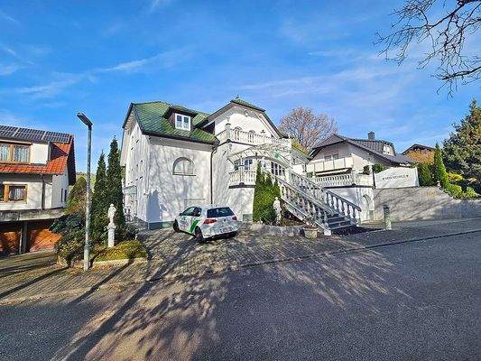 Ansicht von der Straße