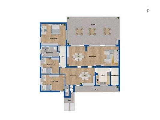 Grundriss Obergeschoss