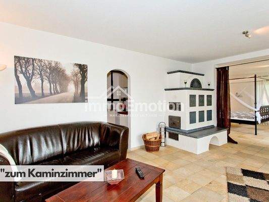 Wohnzimmer  zum Kaminzimmer