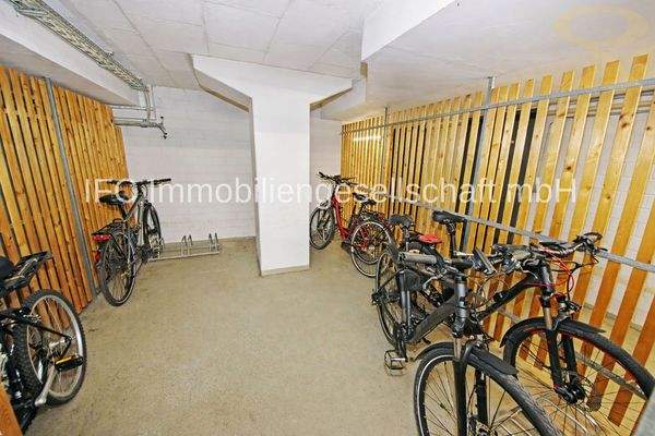 Fahrradraum im Keller