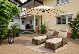 Innenhof Einrichtungsidee