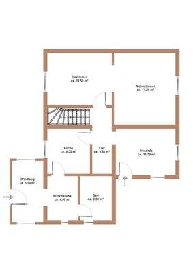 Grundriss Erdgeschoss