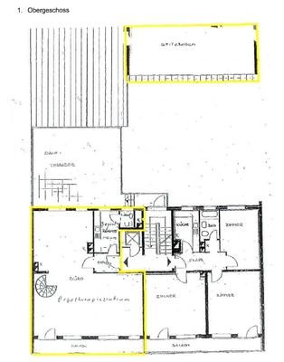 Grundriss 1. Obergeschoss