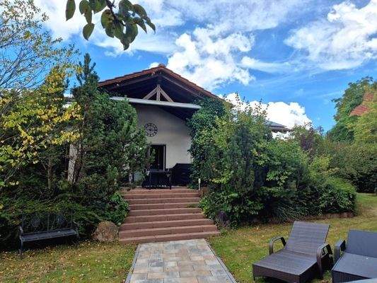 Terrasenseite Aufgang