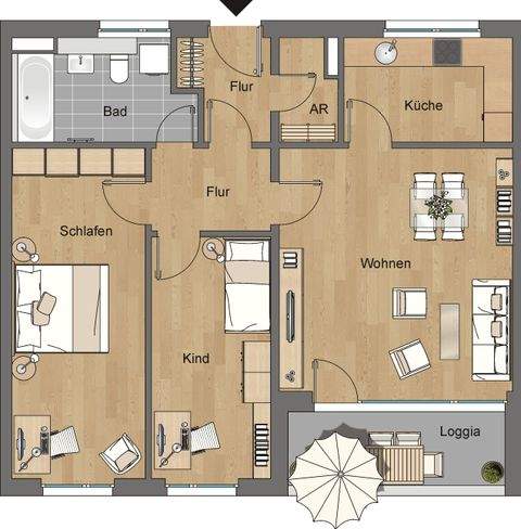 Erfurt Wohnungen, Erfurt Wohnung mieten