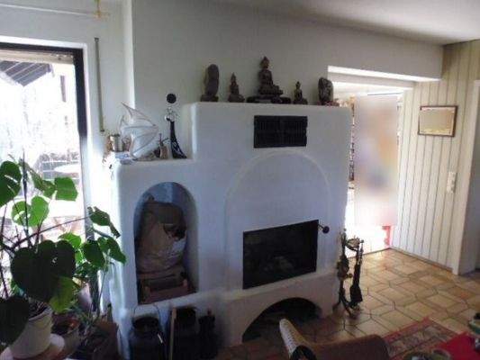 Kamin im Wohn-/Essbereich