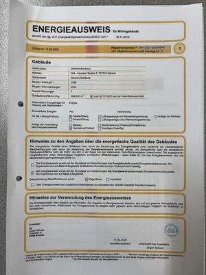 Energieausweis