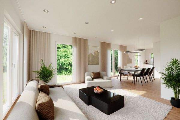 Wohnbeispiel Wohnzimmer