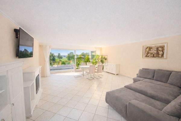 Wohnzimmer mit Ausblick