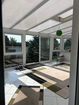 Großer Wintergarten beheizt