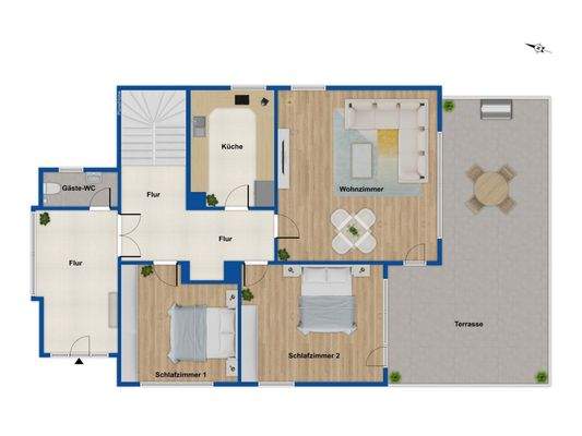 Grundriss Erdgeschoss