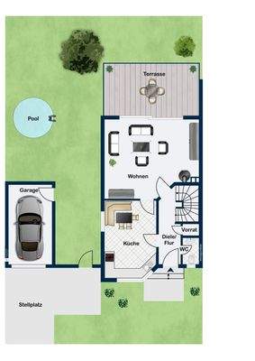 Grundriss Erdgeschoss