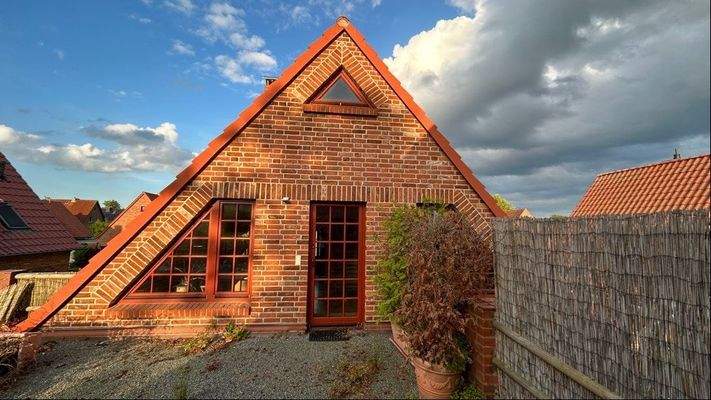 Blick zum Vorderhaus