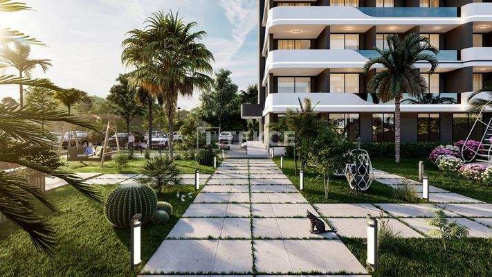 Nature and Sea View New Apartments in Mersin