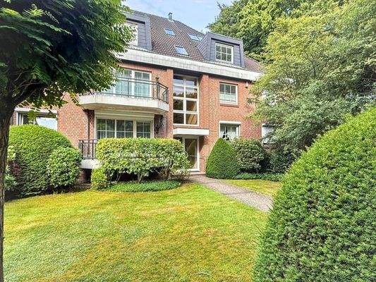 die gepflegte Wohnanalage