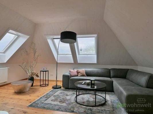 Blick ins Wohnzimmer