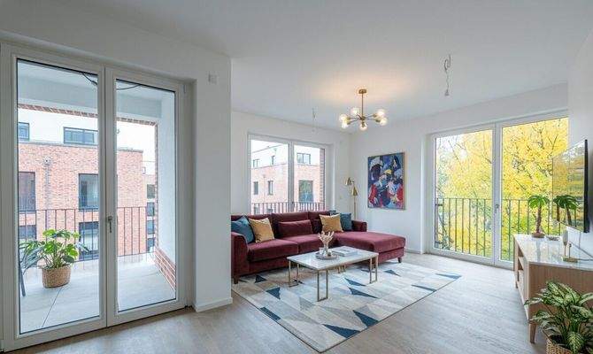 Innenvisualisierung Wohnzimmer 