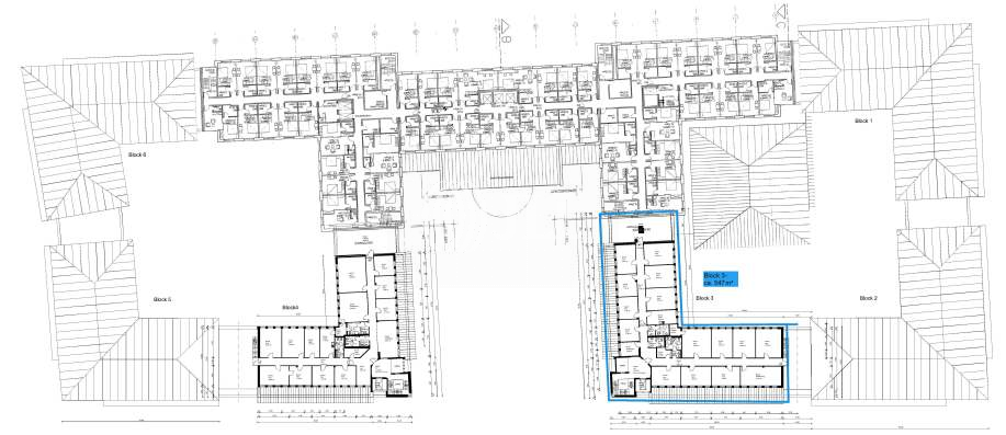 6. OG - Block 3 mit 547 m²