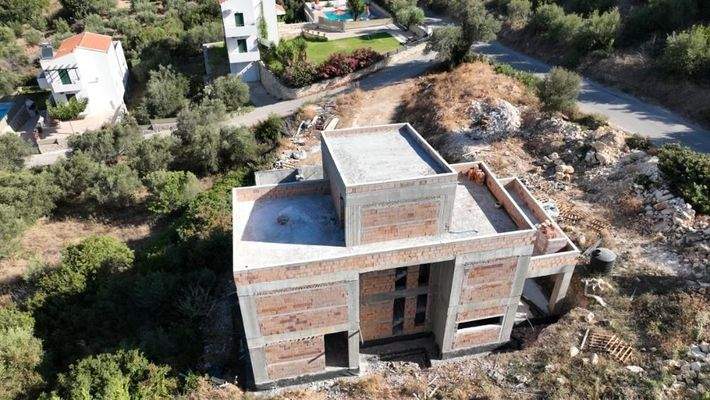Kreta, Almyrida: Neubau-Projekt! Luxusvilla in der Natur zu verkaufen