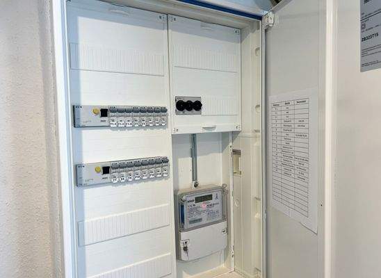 neue Elektroinstallation