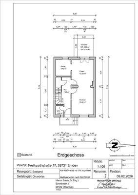 Grundriss  EG (ohne Gewähr)