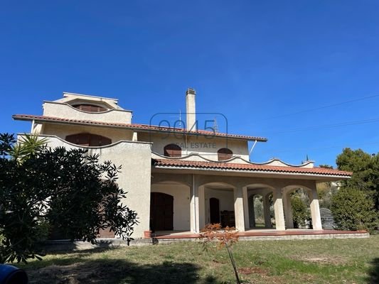Villa mit Olivenhain und schönem Meerblick in Monteprandone - Marken