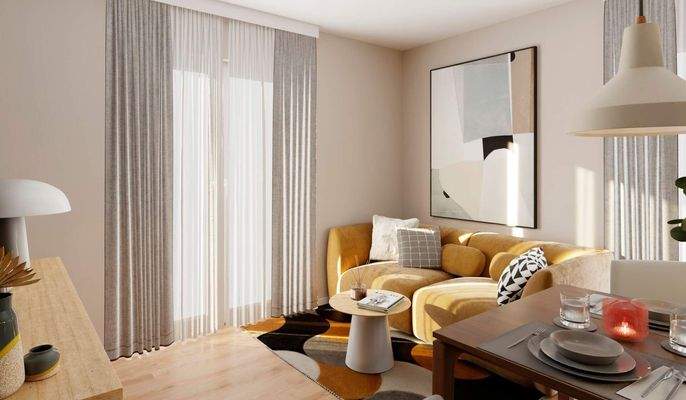 Genießen Sie viel natürliches Licht dank bodentief