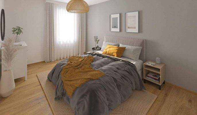 Gemütliches Schlafzimmer