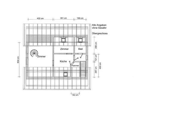Grundriss Obergeschoss