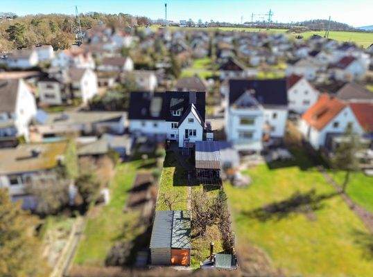Außenansicht Drohne 3 - Einfamilienhaus Niestetal
