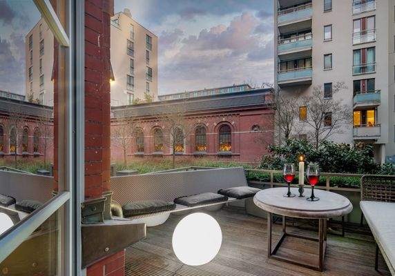 Ruhig gelegene Terrasse